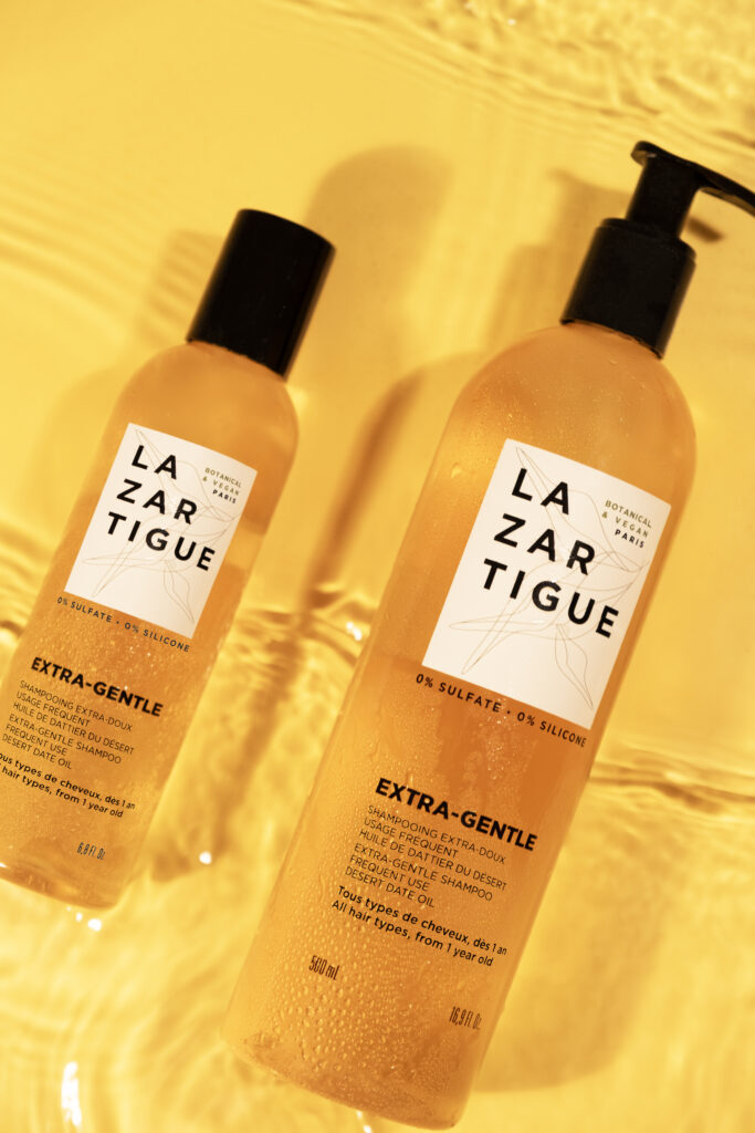 Photo produit pour la marque Lazartigue, mise en lumière, photographie, direction artistique, retouche par le Coco Studio